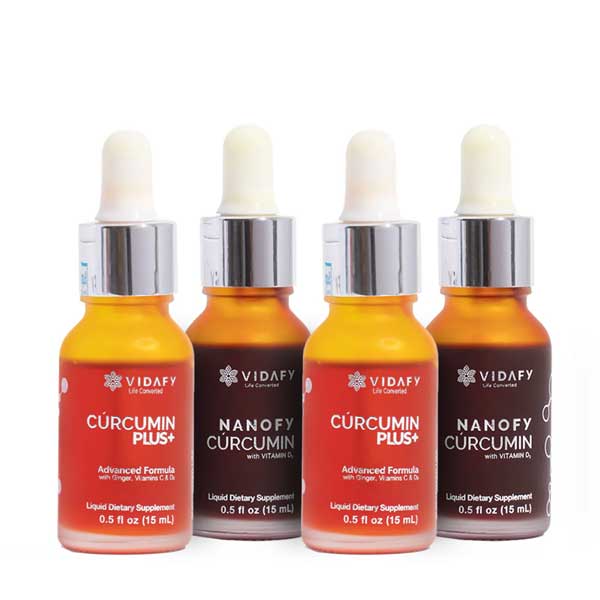 Vidafy NANOFY and Curcumin Plus Pack